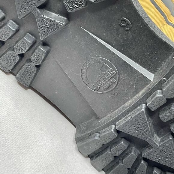 Sorel Caribou Leather Kaufman Rubber Snow Boot - Men’s 9 - Picture 7 of 11